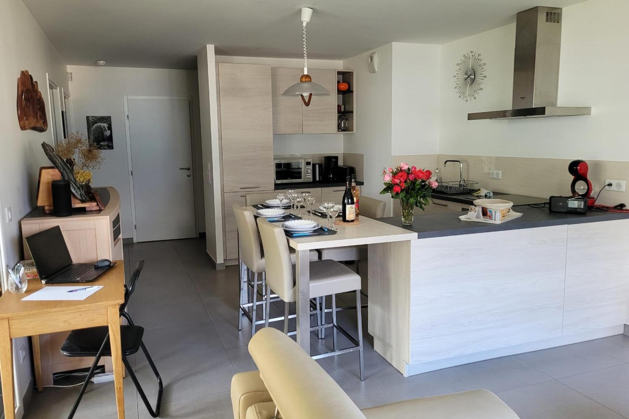 Le Tableau Du Lac 507 - 2 Bedrooms Apartment With Lake View Terrace Аннесі Екстер'єр фото